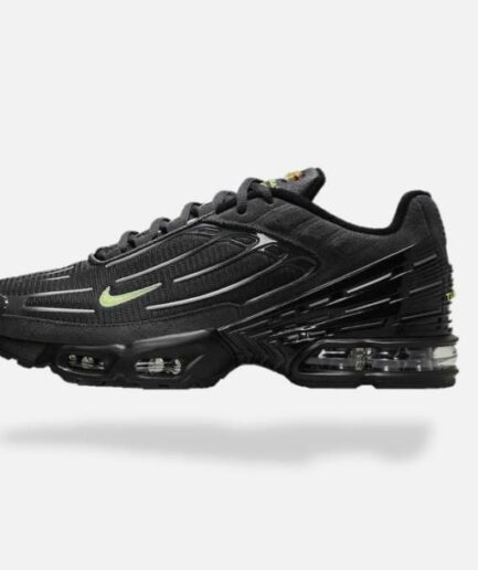 NIKE AIR MAX PLUS TN 3 BLACK VOLT - NOIR