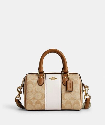 Mini Sac Bandoulière Rowan En Toile Exclusive Avec Rayure