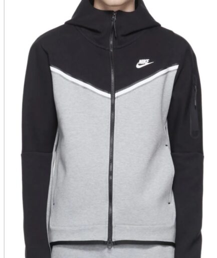 Nike survêtement, Zip pour Homme Tech Fleece Windrunner Gris FB7921-064