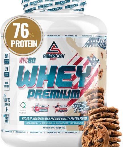 AS American Suplement | Protéine de Lactosérum Premium | Whey 2 kg