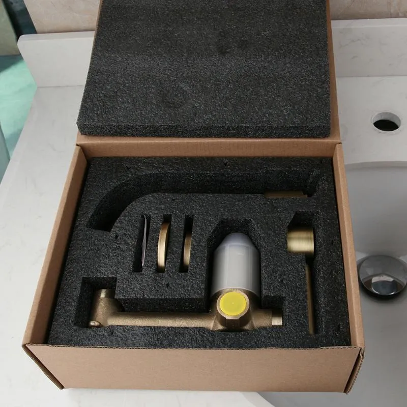Robinet de salle de bains en laiton massif – Image 2