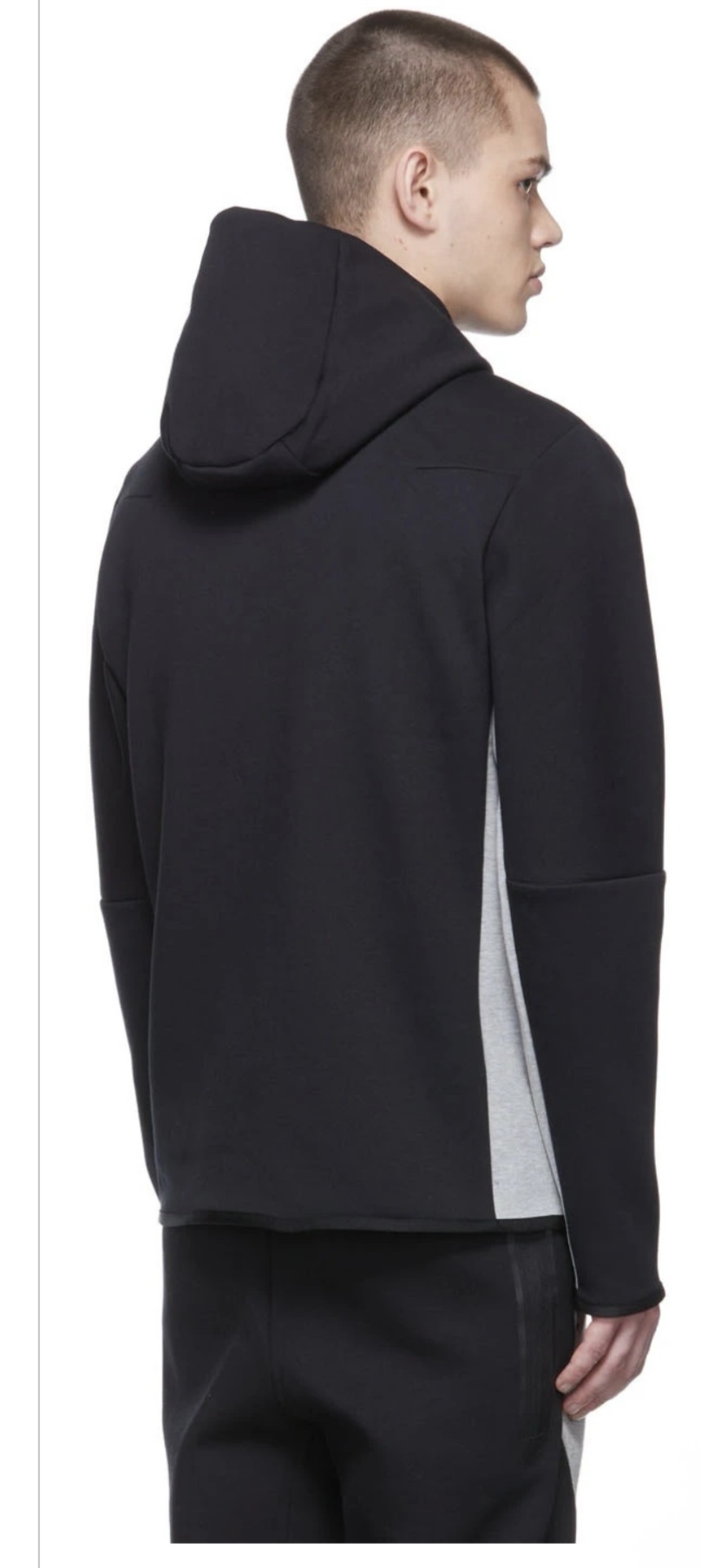 Nike survêtement, Zip pour Homme Tech Fleece Windrunner Gris FB7921-064 – Image 2