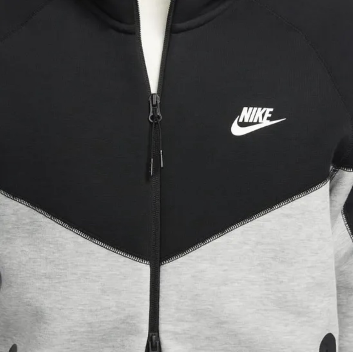 Nike survêtement, Zip pour Homme Tech Fleece Windrunner Gris FB7921-064 – Image 5