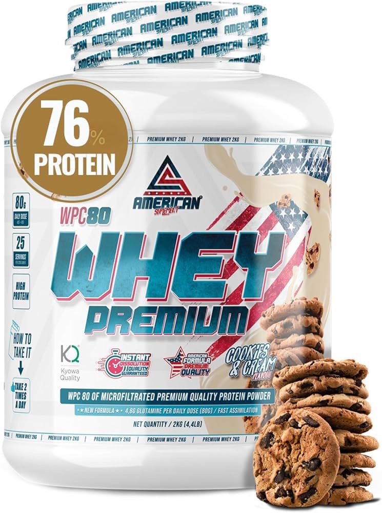 AS American Suplement | Protéine de Lactosérum Premium | Whey 2 kg